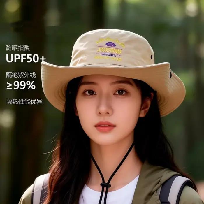 Chapeau de pêcheur unisexe sport polyesters protection solaire randonnée jungle escaladeextérieur occaions spéciales