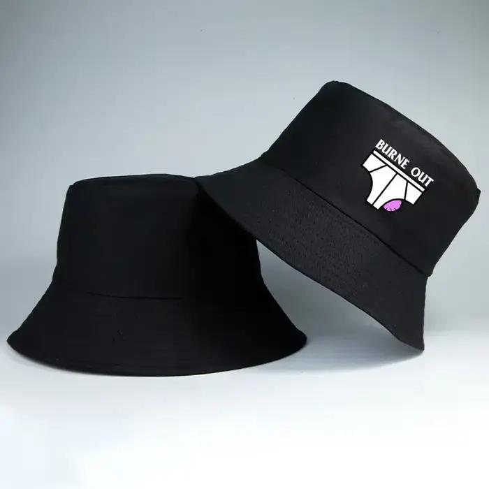 Casquette de pêcheur réversible en coton et polyester pour hommes et femmes style sport adapté aux activités en plein air et aux journées décontractées