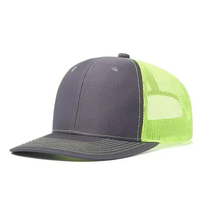 Casquette de baseball unisexe en maille respirante de haute qualité