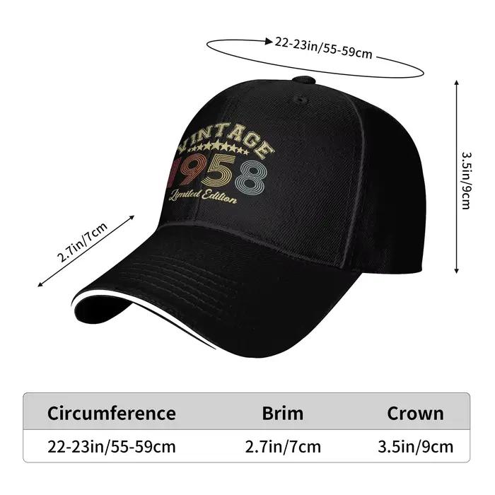 Casquette de baseball vintage édition limitée 1958