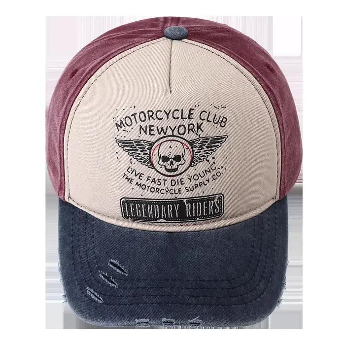 Casquette de moto Punk pour femmes et hommes