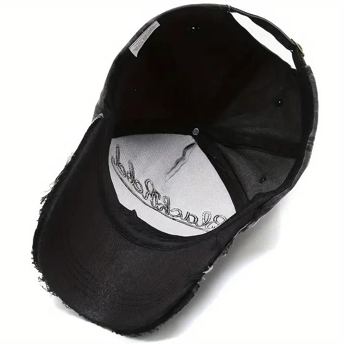 Casquette de baseball réglable avec protection solaire – Unisexe