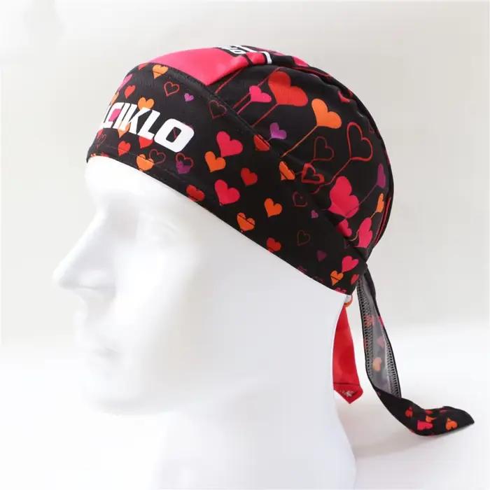 Casquette de cyclisme Pirate Bandana tricotée en polyester multicolore pour femmes, résistante à l'eau et anti-UV, idéale pour le vélo et les randonnées