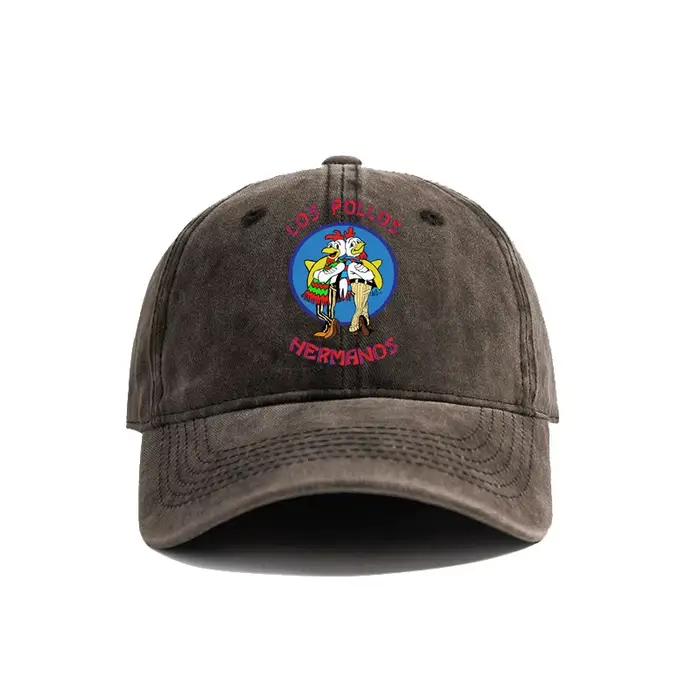 Los Pollos Hermanos casquette de Baseball chapeaux en détresse