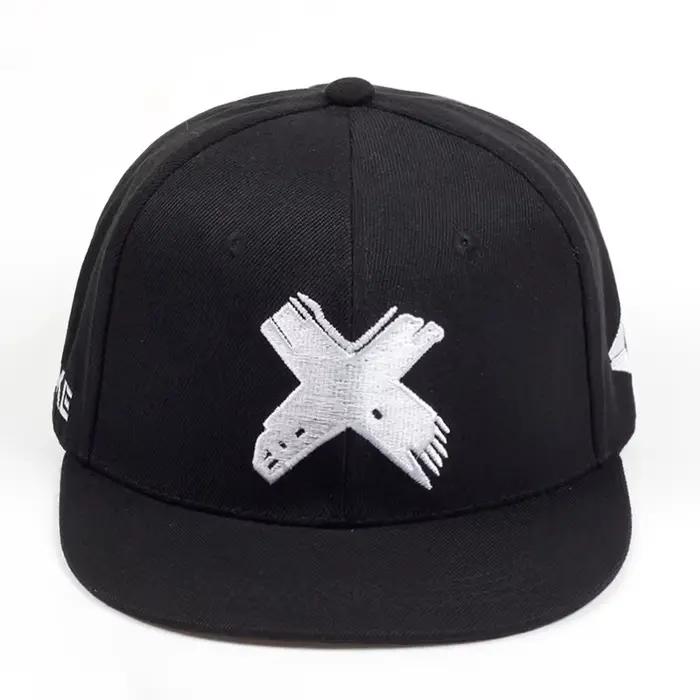 Chapeau Hip-hop yuliacc Lettres X Brodées Casquette Polyvalente pour Hommes Occasions Décontractées Printemps-Automne