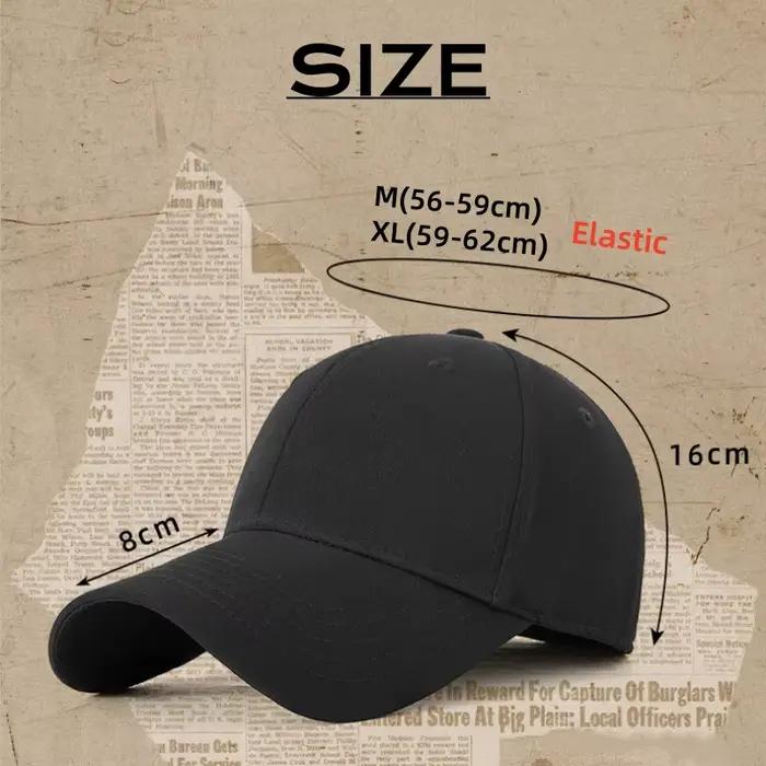 L XL taille Stretch Flex entièrement fermé ajustement Casquette ajustée chapeau New York