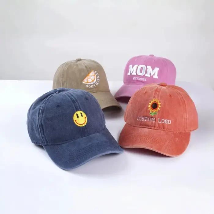 Casquette de baseball brodée avec logo