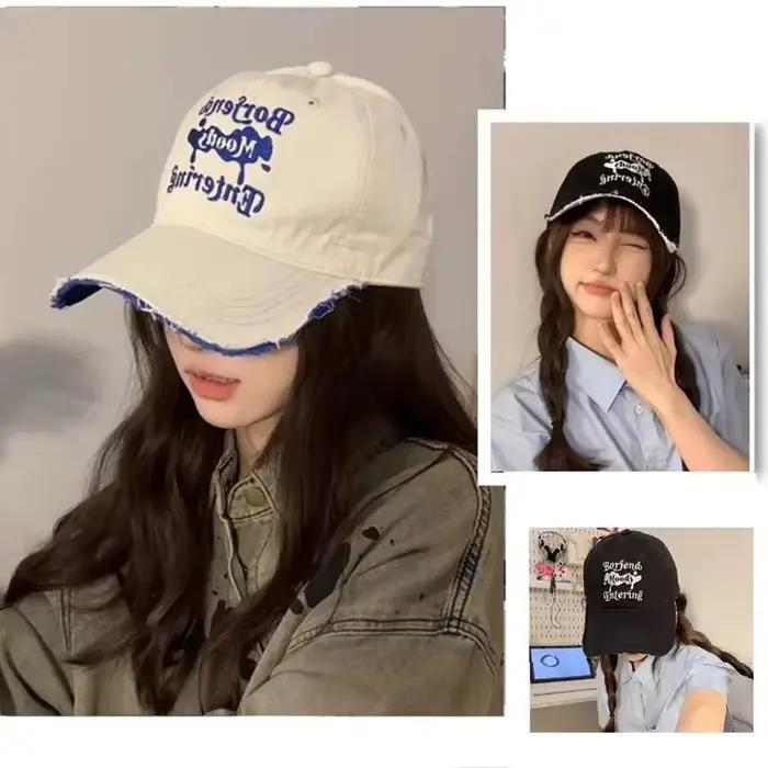 Casquette de Baseball de rue avec lettres Punk brodées pour hommes et femmes