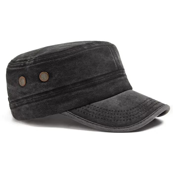 Casquette de Baseball en Coton Délavé pour Homme