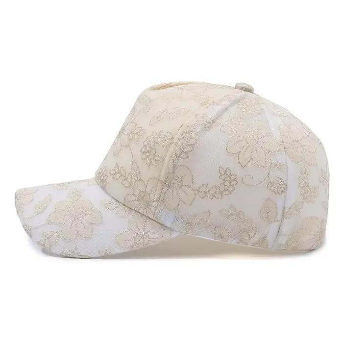 Chapeau de soleil en dentelle léger pour femme – Casquette de baseball respirante et protection UV | Accessoire