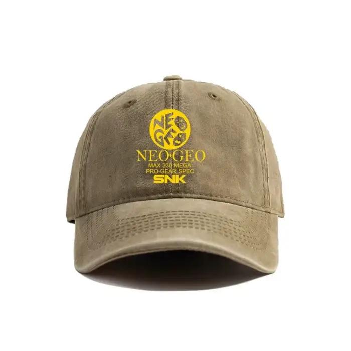 Casquette de Baseball avec Logo Neo Geo Pro Gear Spec pour hommes