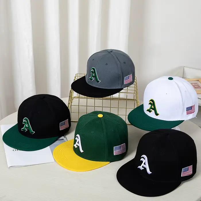 Casquette de baseball de style hip-hop avec dessus plat