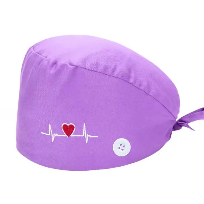 Casquette médicale MERTRAW avec imprimés cartoon animal et floral pour vétérinaires et personnel de soins动物医疗帽MERTRAW带卡通动物和花卉印花适合兽医和护理人员