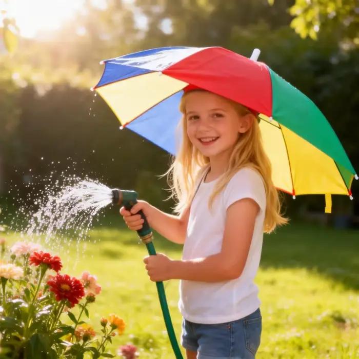 Chapeau parapluie mains libres protection UV et pluie pour cueillette thé pêche jardinage activités plein air occasions spéciales