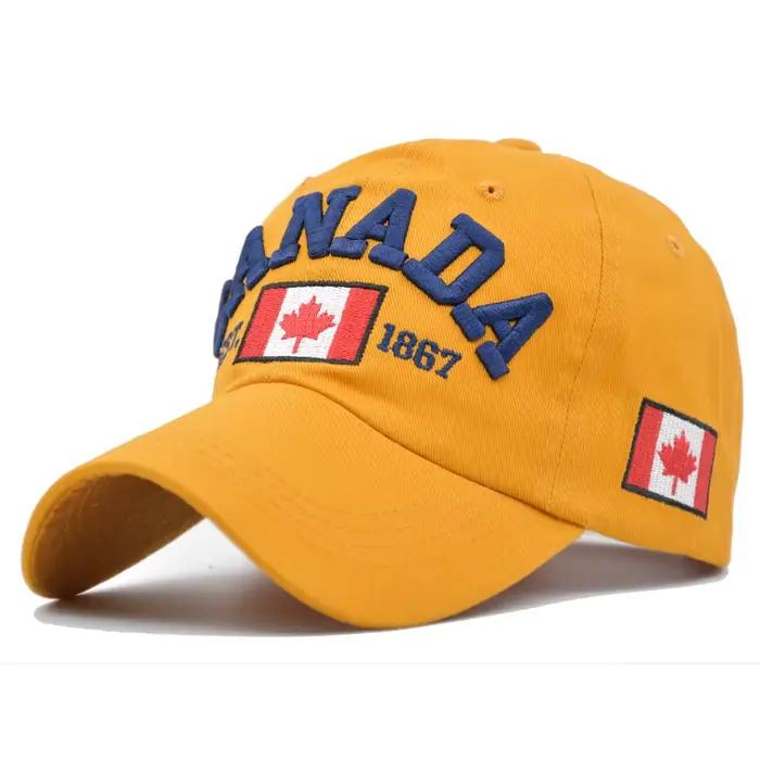 Casquette de baseball en coton et polyester avec lettres, protection solaire, réglable, pour hommes, style sport, printemps et été