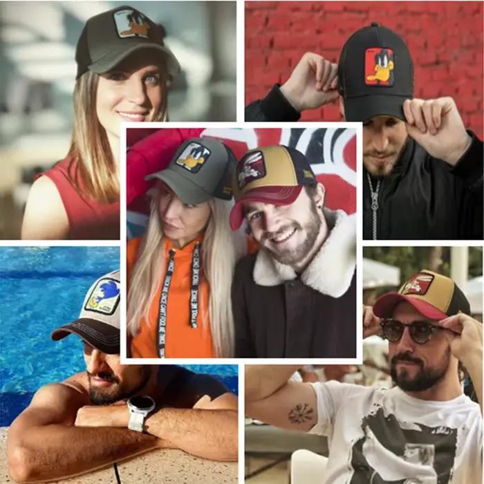 Casquette de baseball unisexe Anime Cartoon pour hommes