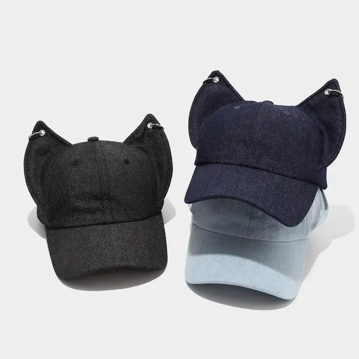 Casquette de Baseball avec oreilles Gog Y2k pour hommes et femmes