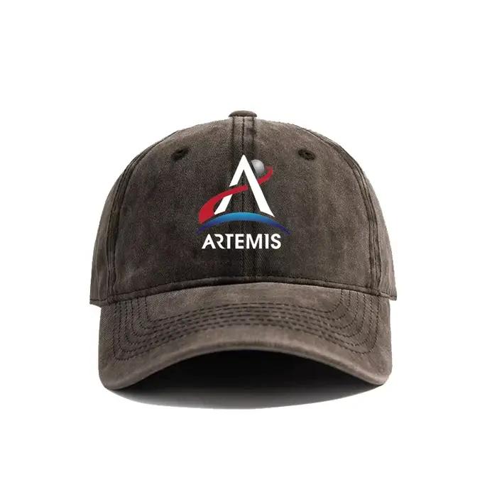 Casquette de baseball en coton tricoté, protection solaire réglable pour hommes et femmes, six couleurs vives, parfait pour les activités extérieures et les journées estivales