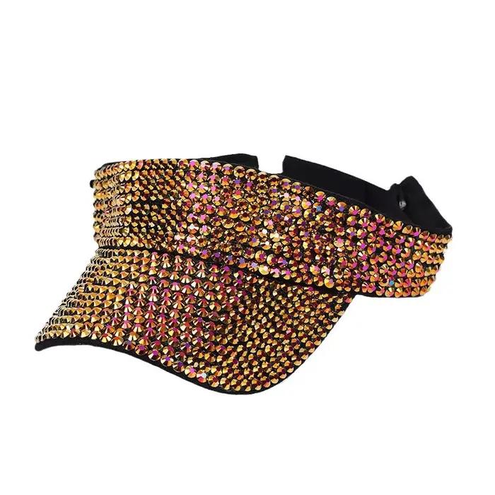 Visière diamant haute protection solaire pour hommes et femmes, polyvalente et élégante pour les occasions spéciales et le quotidien