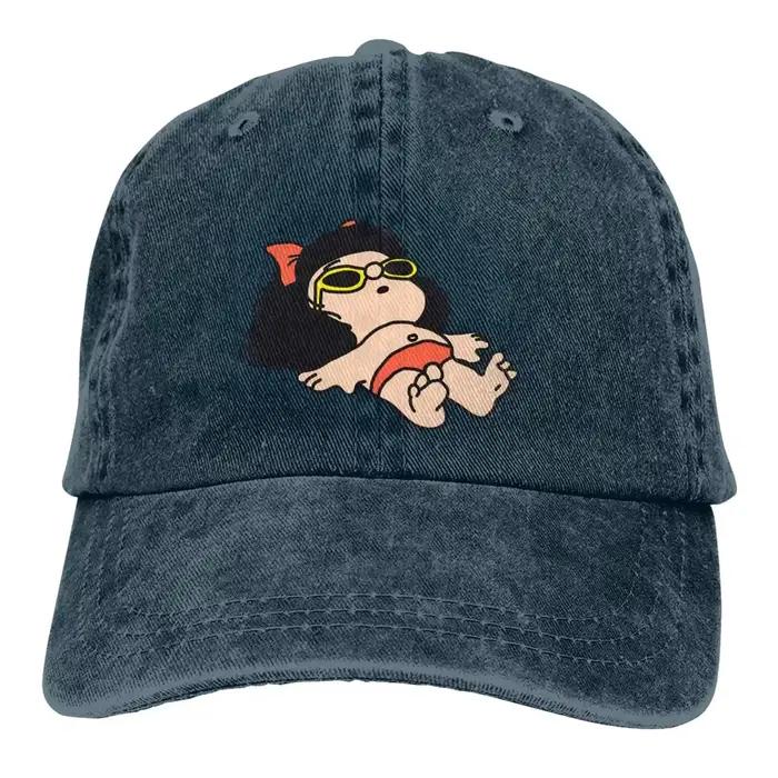 Mafalda – chapeau multicolore à visière pour femmes