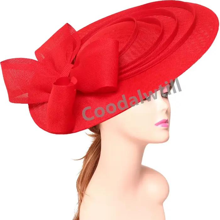 Barrette à cheveux de polyester de haute qualité pour femmes, idéale pour les mariages, les derbys, les soirées festives et les tenues quotidiennes, disponible en 15 couleurs différentes, adaptable aux quatre saisons