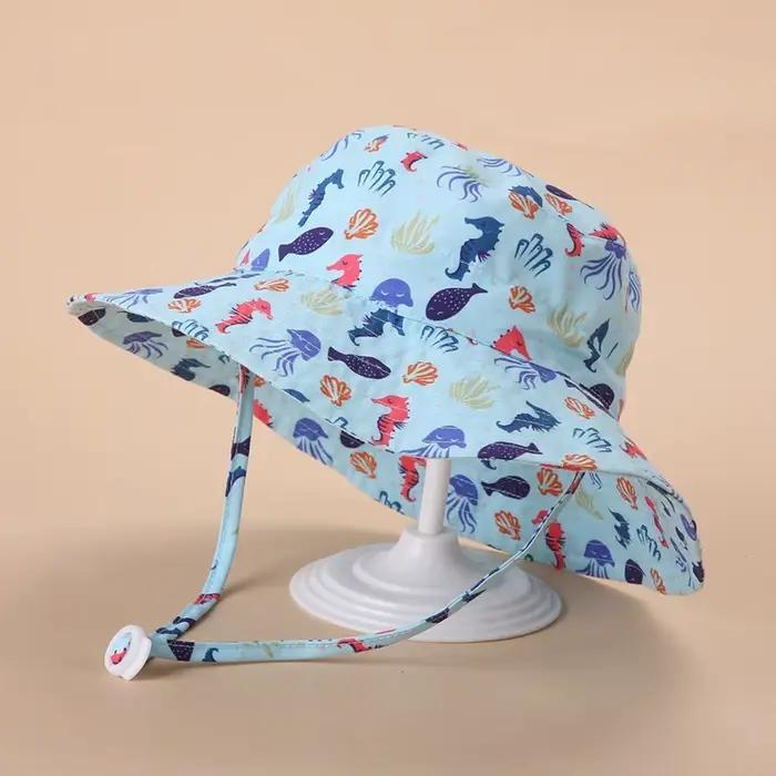 Enfants chapeau enfant en bas âge garçons filles été dessin animé Panama