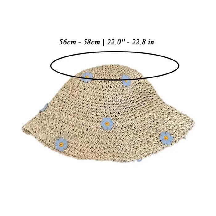 Chapeau de soleil d'été pour femmes