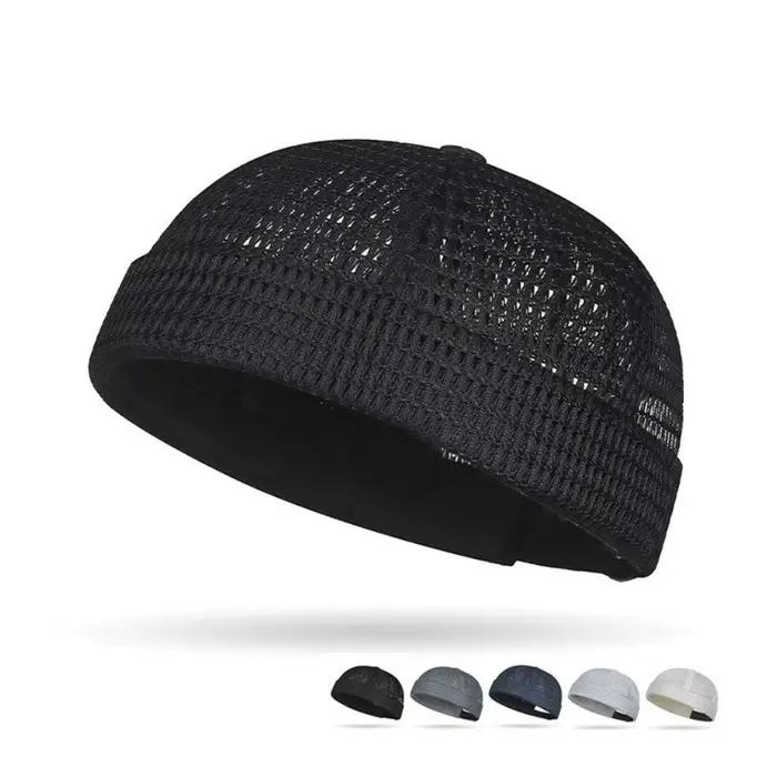 Chapeau d'été en maille de peau de Melon
