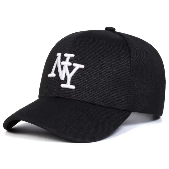 Casquette de baseball brodée avec la lettre NY