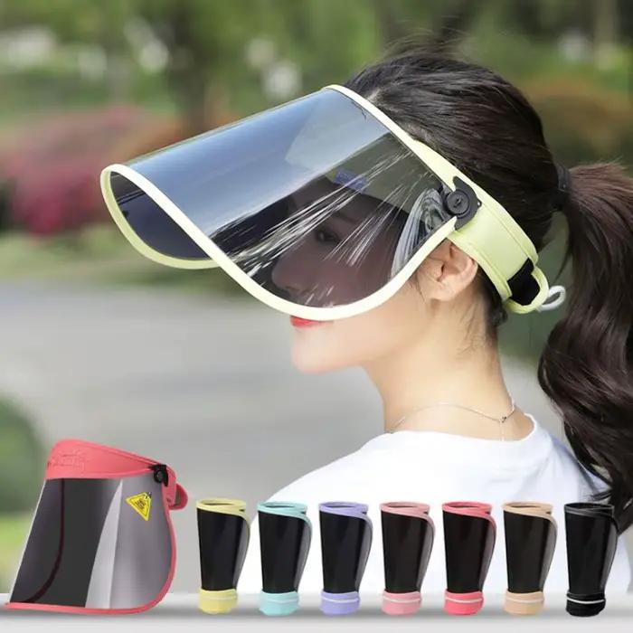 Visière de protection solaire anti-UV pour hommes et femmes