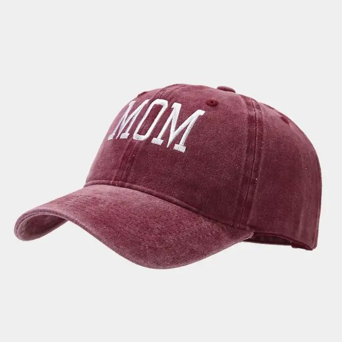 Casquette de baseball en coton brodé papa maman pour hommes et femmes