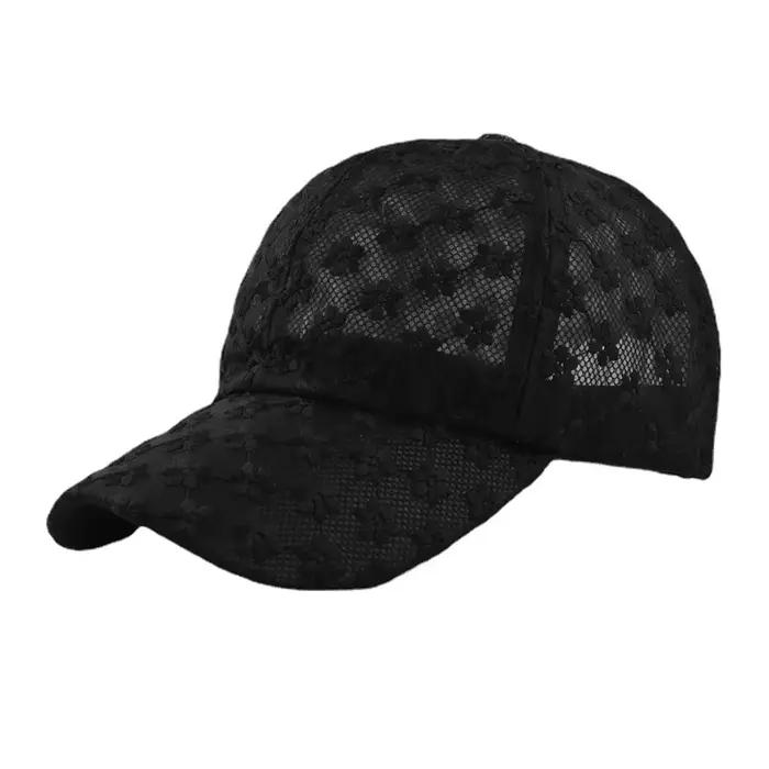 Casquette de baseball en dentelle pour femme