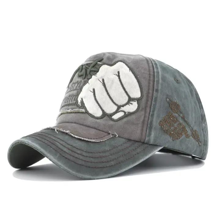 Casquette de baseball Hip Hop avec broderie de lettres