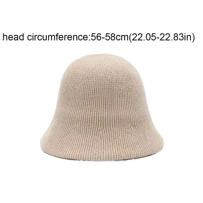 Chapeau de pêcheur tricoté en Chenille