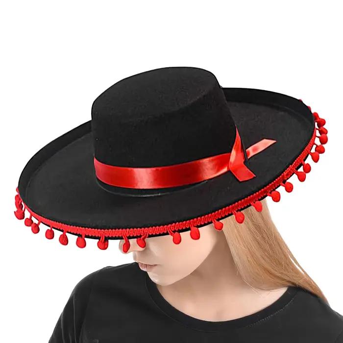 Sombrero mexicain en feutre pour adultes