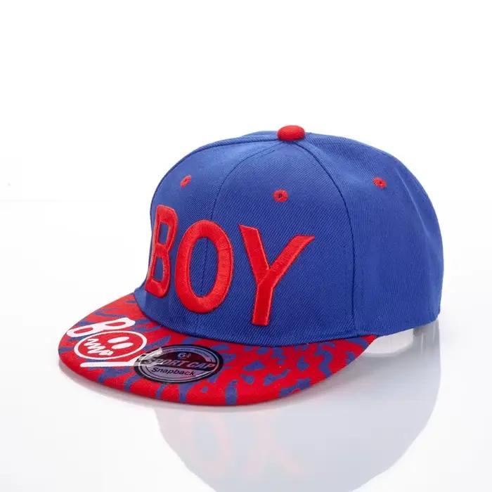 Cool garçon broderie enfants casquette de Baseball garçons filles chapeau de relance quatre saisons