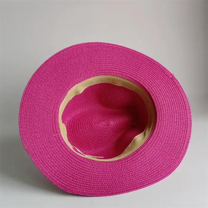 Chapeau de paille beige style coréen protection solaire pour homme femme voyage printemps été occassions spéciales