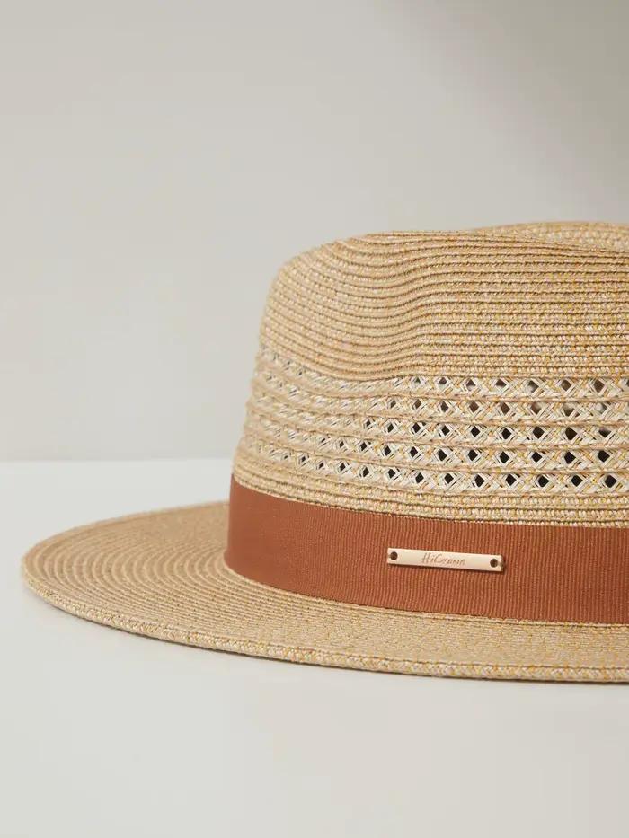 Chapeau de paille Jazz Panama pour hommes et femmes