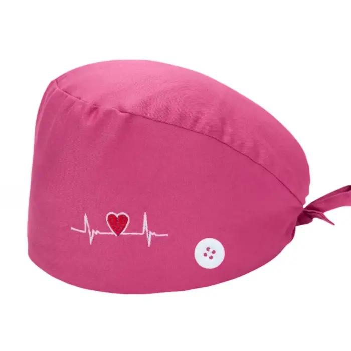 Casquette médicale MERTRAW avec imprimés cartoon animal et floral pour vétérinaires et personnel de soins动物医疗帽MERTRAW带卡通动物和花卉印花适合兽医和护理人员