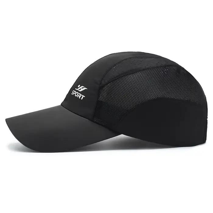 Restez protégé par style : casquette de baseball avec protection UV avec capote souple à séchage rapide