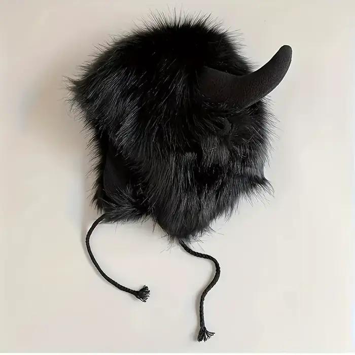 Chapeau de pêcheur en forme de crâne de vache pour femmes