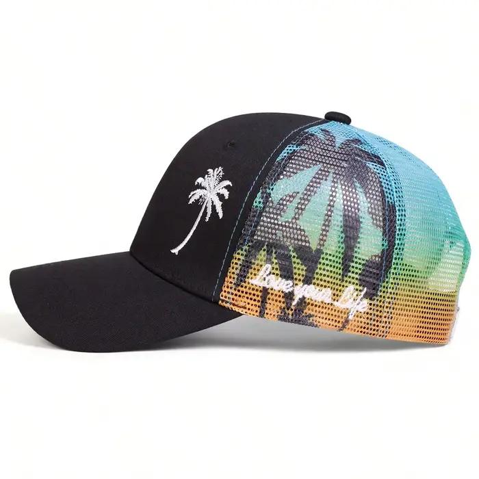 Casquette décontractée en maille pour homme