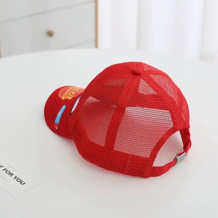 Casquette de baseball Lightning McQueen haute qualité pour hommes femmes et étudiants protection solaire été polyvalent univers radiateur springs