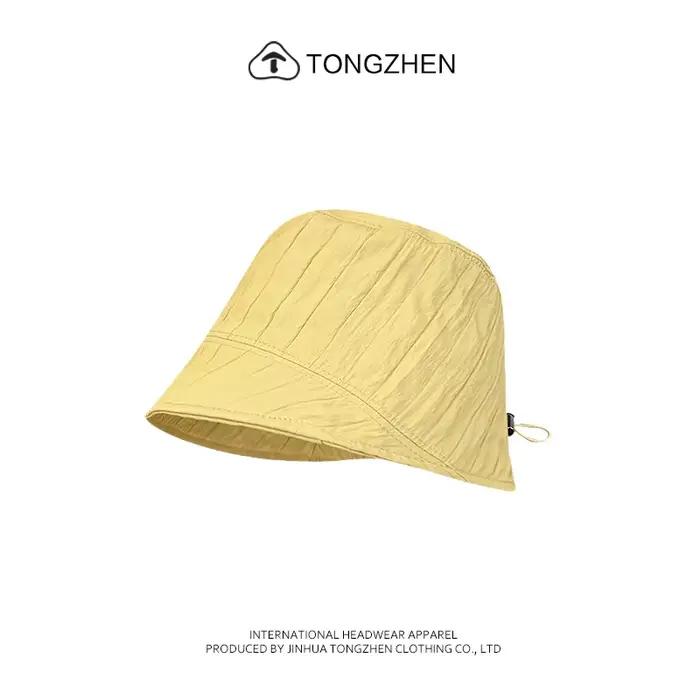 Chapeaux seau à bords courts de styliste de Niche japonaise pour femmes et hommes