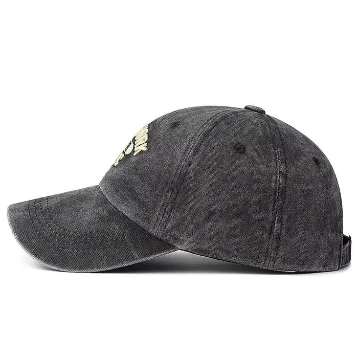 Casquette de Baseball coréenne en coton délavé