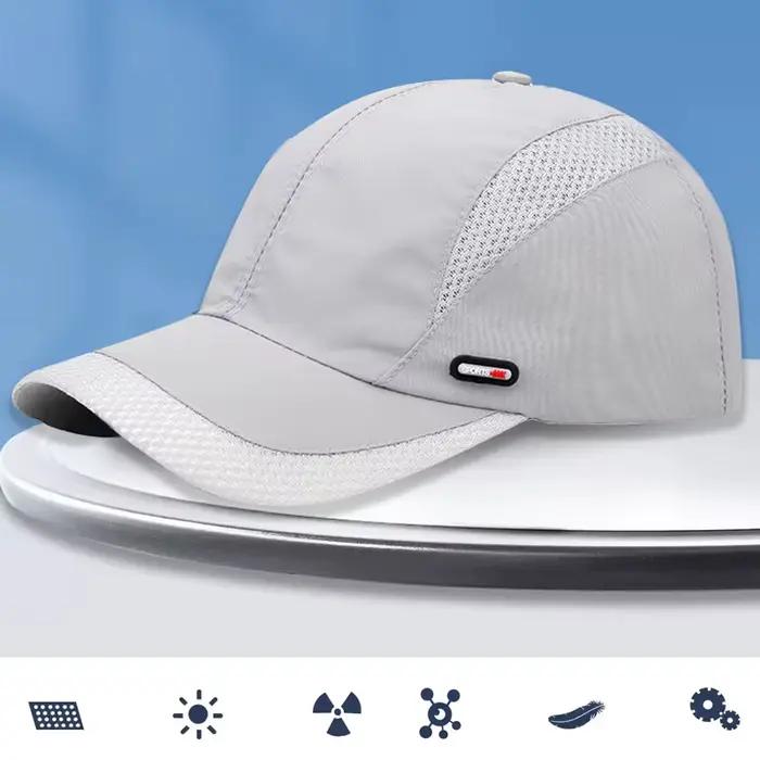 Casquette de baseball anti-rayonnement en fibre d'argent