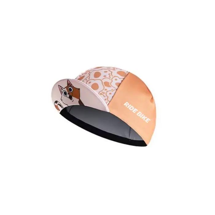 Casquette de cyclisme Mercatone Uno respirante et rapide à sécher pour hommes et femmes, imprimée, tricotée, polyvalente, idéale pour le vélo et les sorties outdoor
