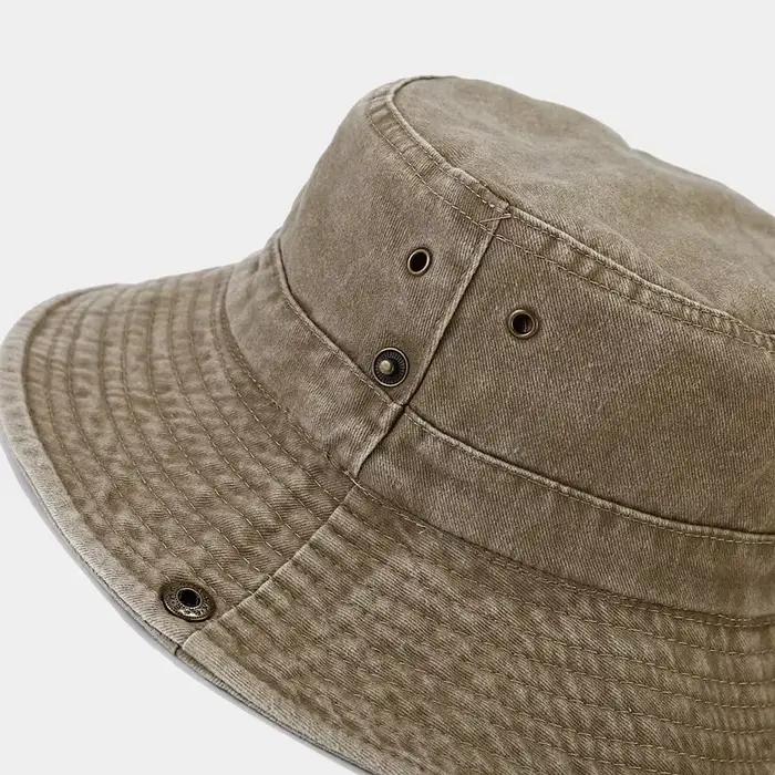 Chapeaux de soleil en coton déFlexà la pierre pour hommes et femmes