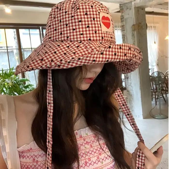 Chapeau de pêcheur tendance anti-UV pour la randonnée