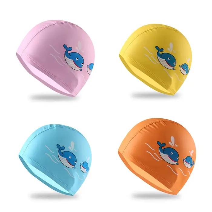 Bonnet de natation élastique pour enfants